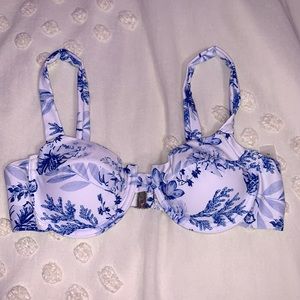 Floral Shein Swim Top